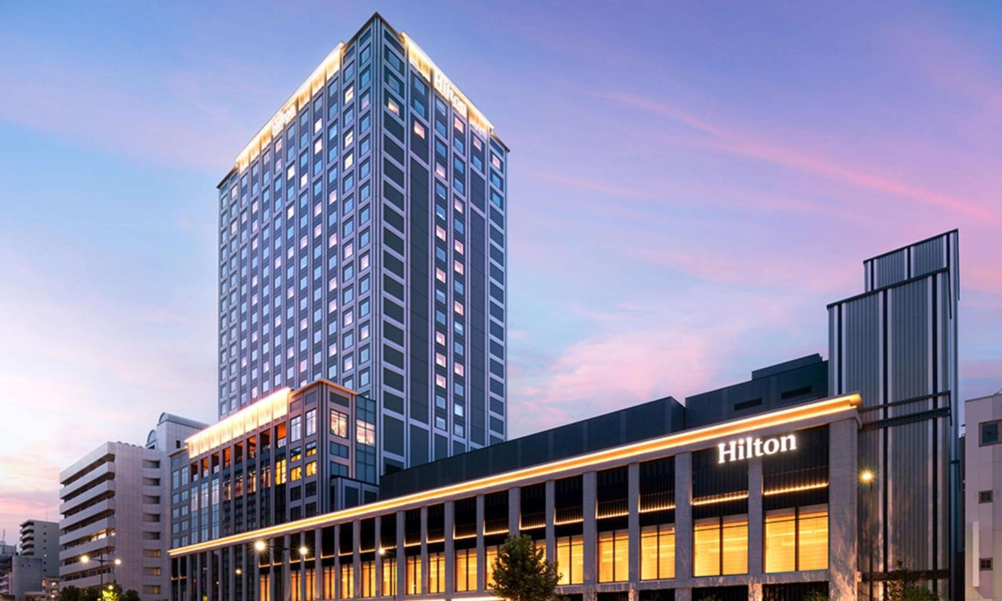 Hotel Hilton Hiroshima Exterior foto